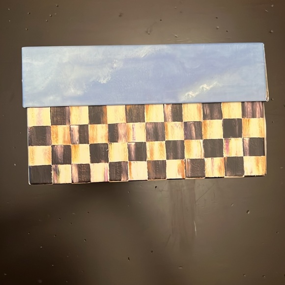 Mackenzie Childs Courtly Check Globe Ornament Retired 2011 - Picture 6 of 9